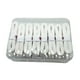 thumbnail image 5 of 8 Piezas Cinta para Mango Racket Tenis Badminton Squash Pickleball Tira Antideslizante Absorbente PU Sensación Seca Cómoda Apto para Práctica Competi Blanco, 5 of 8