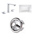 thumbnail image 1 of 24-in. W 3H8-in. Ceramic Top Set In White Color AI-24692, 1 of 9