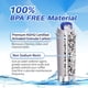 thumbnail image 4 of PrimaPure Paquete de 3 Filtros de Agua de Repuesto para Cafeteras Expreso para las Series DeLonghi DLSC002, SER3017, 5513292811, ESAM, ECAM y ETAM., 4 of 7