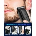 thumbnail image 6 of Beard Trimmer for Men Cordless Rechargeable Hair Trimmer for Men, Zero Gapped Electric Beard Trimmers Hair Clippers Haircutting Kit with 5 Guide Combs for Home Use, 6 of 7