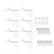 thumbnail image 1 of Adhesivos para Perchero de Sombreros, para Pared, Puerta, Soporte para Gorras de Béisbol, Organizador de Almacenamiento para Armario, Colgador de Gorras Transparente., 1 of 5
