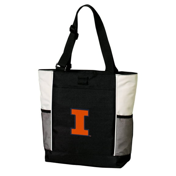 Deluxe University of Illinois Tote Bag Best Illini Totes
