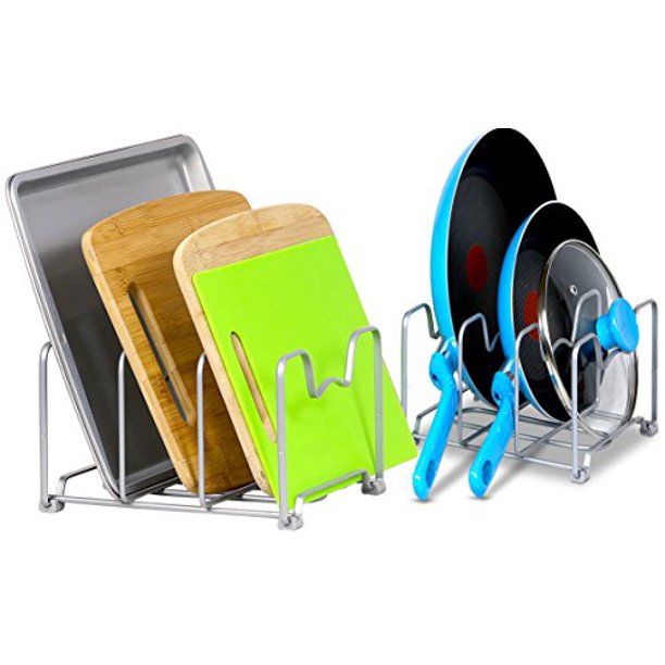 2 Pack Simplehouseware Kitchen Pantry and Bakeware Organizer