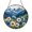 Acrylic 3.5 Inch, variant on Bright Meadow Wildflower Suncatcher Round Hanging Ornament Gift Sun