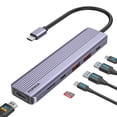 thumbnail image 1 of Hub USB C FORIDA tipo C de 10 Gbps con 4K @60HZ HDMI 100 W PD, 1 of 7