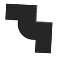 thumbnail image 2 of Xuanheng Color Enhancement Barber Card Reusable Beard Line up Tool for Barber Styling W Shape, 2 of 7