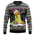 thumbnail image 3 of Suéter feo de punto de algodón para Halloween, perro, gato, oso, Navidad, suéter vintage de invierno, jersey retro de manga larga con impresión 3D, estilo informal, estilo Harajuku 3, 3 of 5