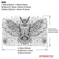 thumbnail image 3 of Owl 722 Non-Slip Memory Foam Bath Rug: Absorbent, Quick-Dry, Machine Washable, Soft & Comfortable - S, 3 of 7