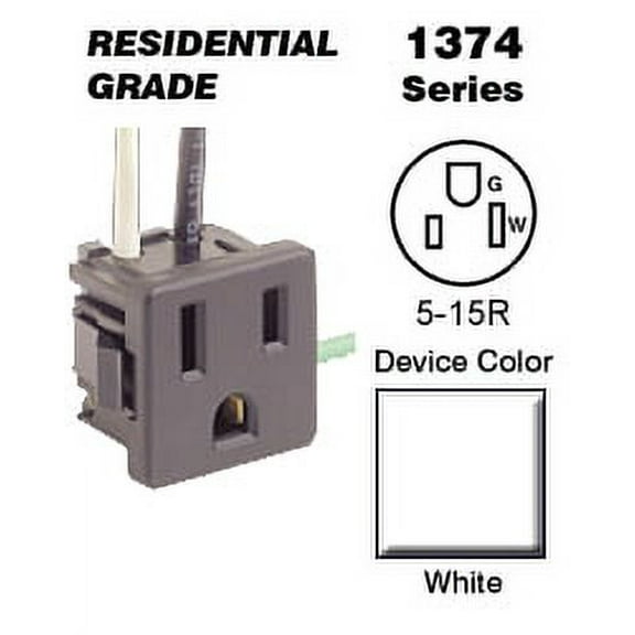 Leviton 1374-1W Connector, Electrical