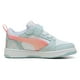 thumbnail image 2 of Tenis Puma Rebound V6 Lo Space Belle para Niñas 17 A 21.5. 402786-01 verde claro 20.5, 2 of 6