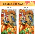 thumbnail image 4 of Fall Pumpkin Garden Flags for Outside 12x18 Double Sided Burlap, Seasonal Holiday Thanksgiving Autumn Garden Flag Fall Decorations for Home Porch, Small Decorative Fall Flags for Outside Garden, 4 of 6