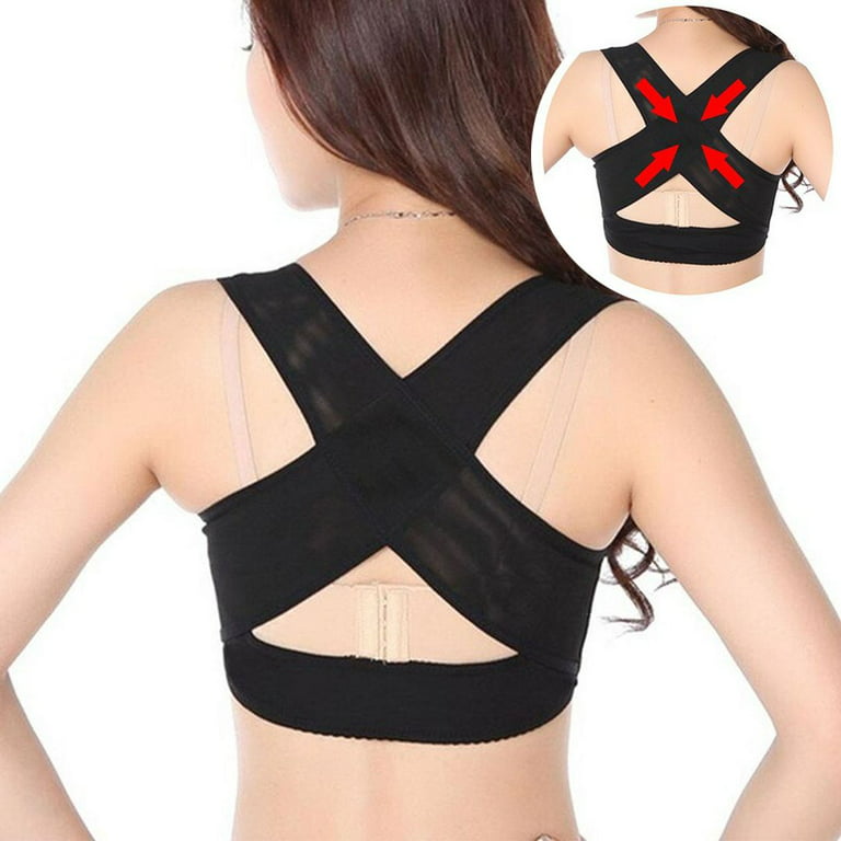 LEAPAIR Women X Type Back Shoulder Body Posture Corrector Chest