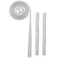thumbnail image 4 of GOOHOCHY 2 rollos de tiras autoadhesivas de diamantes de imitación para manualidades, vestidos de boda, zapatos, bolsos y decoración de ropa., 4 of 8