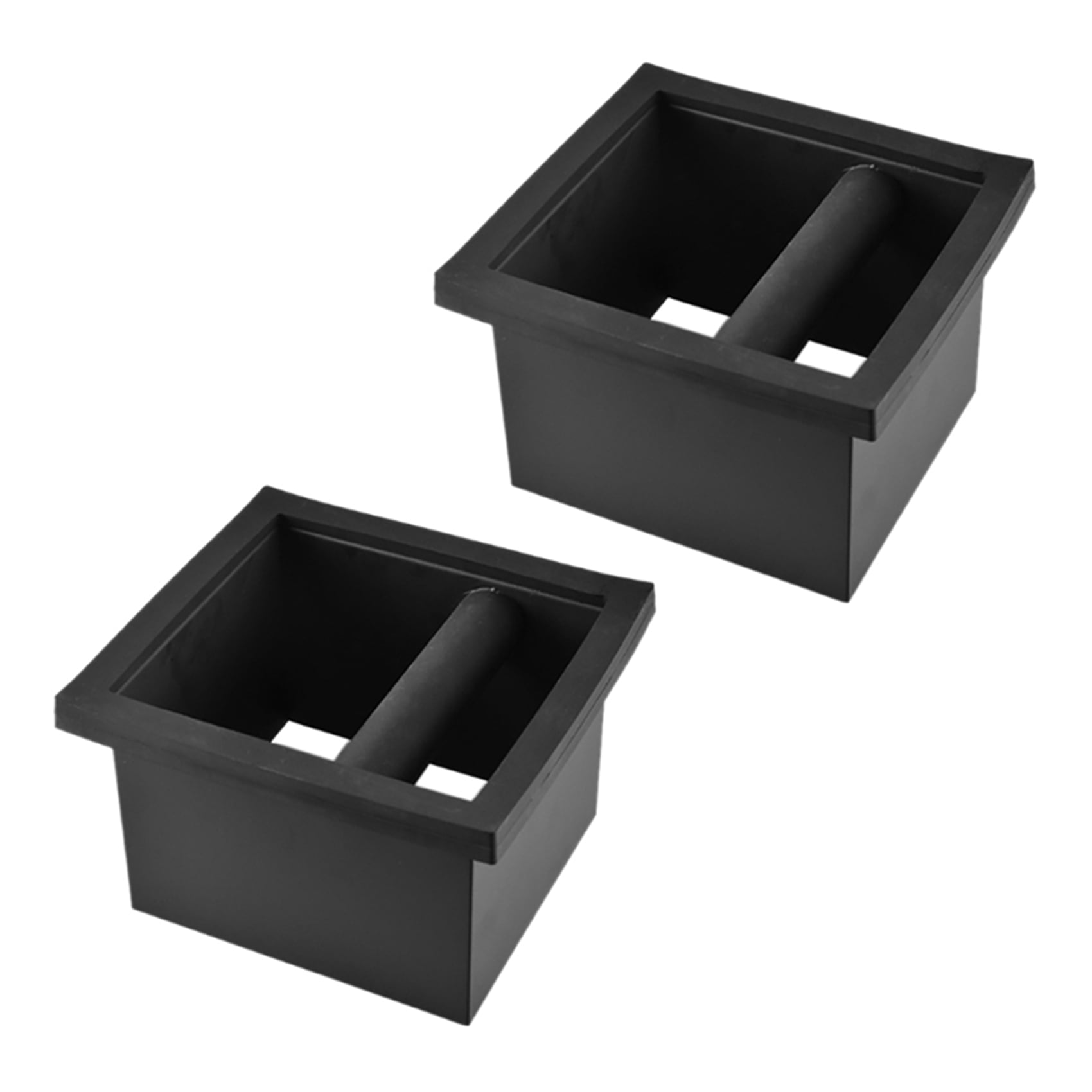 Normcore Cajón Knock Box De Acero Inoxidable 304 – Barra Antigolpes Y Base Antideslizante – Tamaño M Para Café