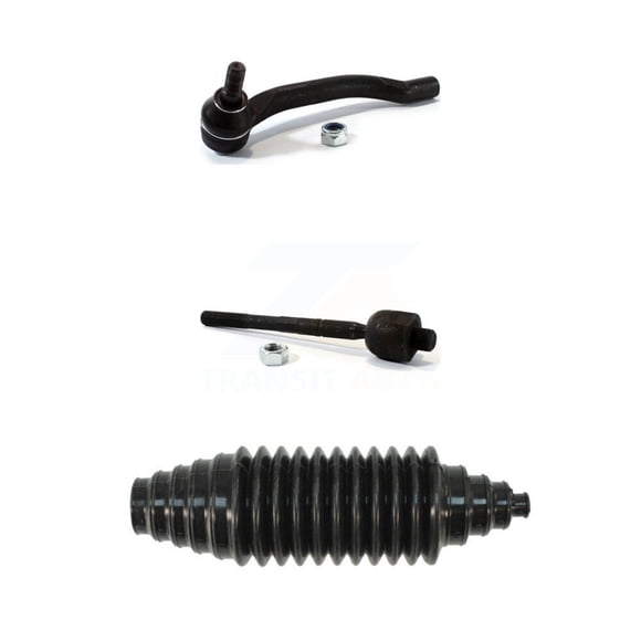 Transit Auto Front Left (Driver Side) Steering Tie Rod End & Boot Kit for Car Honda Pilot Acura MDX K7B-100068