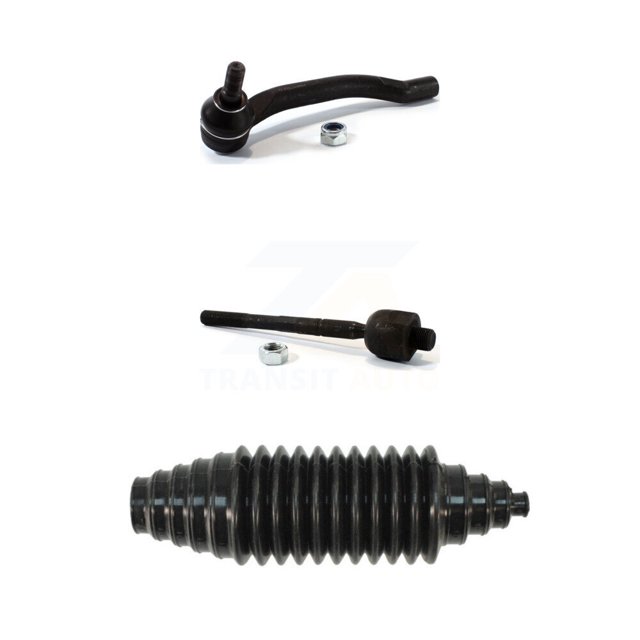 Transit Auto Front Left (Driver Side) Steering Tie Rod End & Boot Kit for Car Honda Pilot Acura MDX K7B-100068