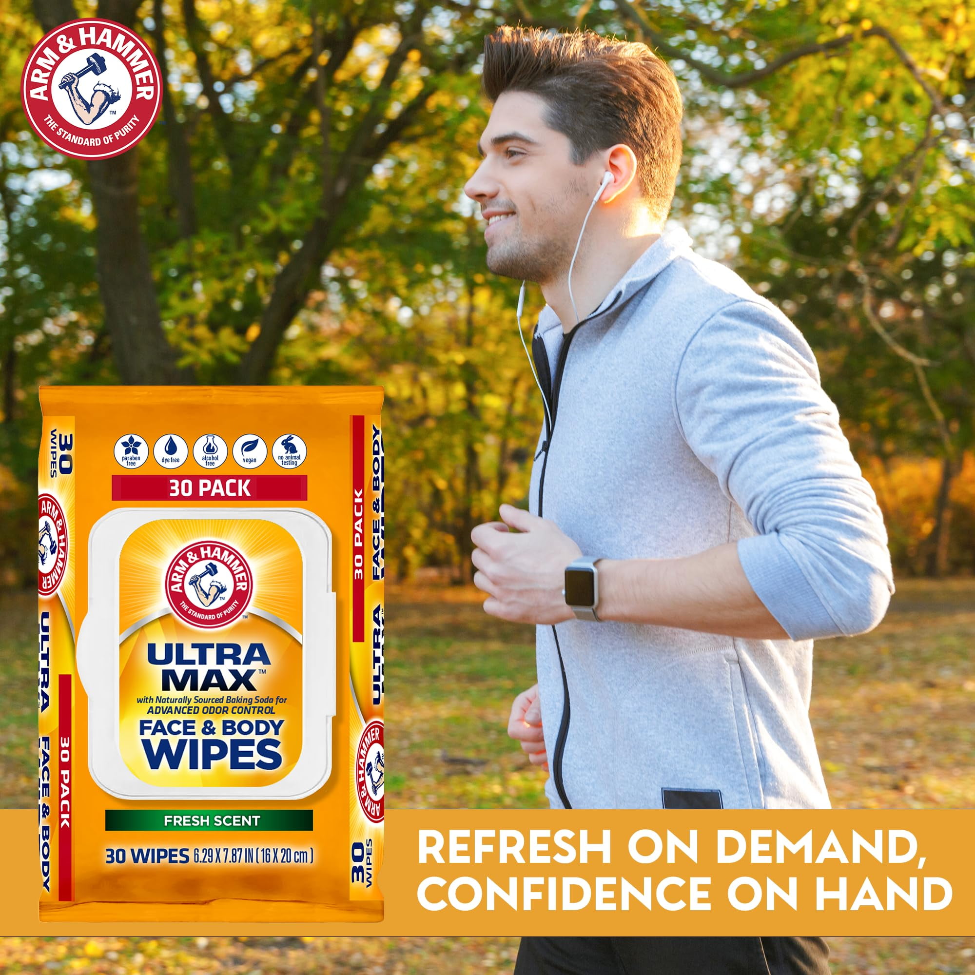 Ultra Max Face & Body Wipes - Cool Water