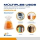 thumbnail image 5 of Silica Gel Naranja 1kg [3-5mm] Absorbe humedad Cambia de Color, gel de sílice - DeseCamen BULK, 5 of 7