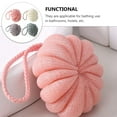 thumbnail image 4 of Beaupretty 4 Pieces Bath Shower Loofah Sponge Bath Mesh Pouf Shower Ball Body Scrubber Exfoliating Bath Sponge for Women and Men, 4 of 7