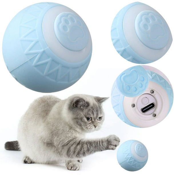 Autogiratoria Rodante Automática Interactiva para Gatos Interior