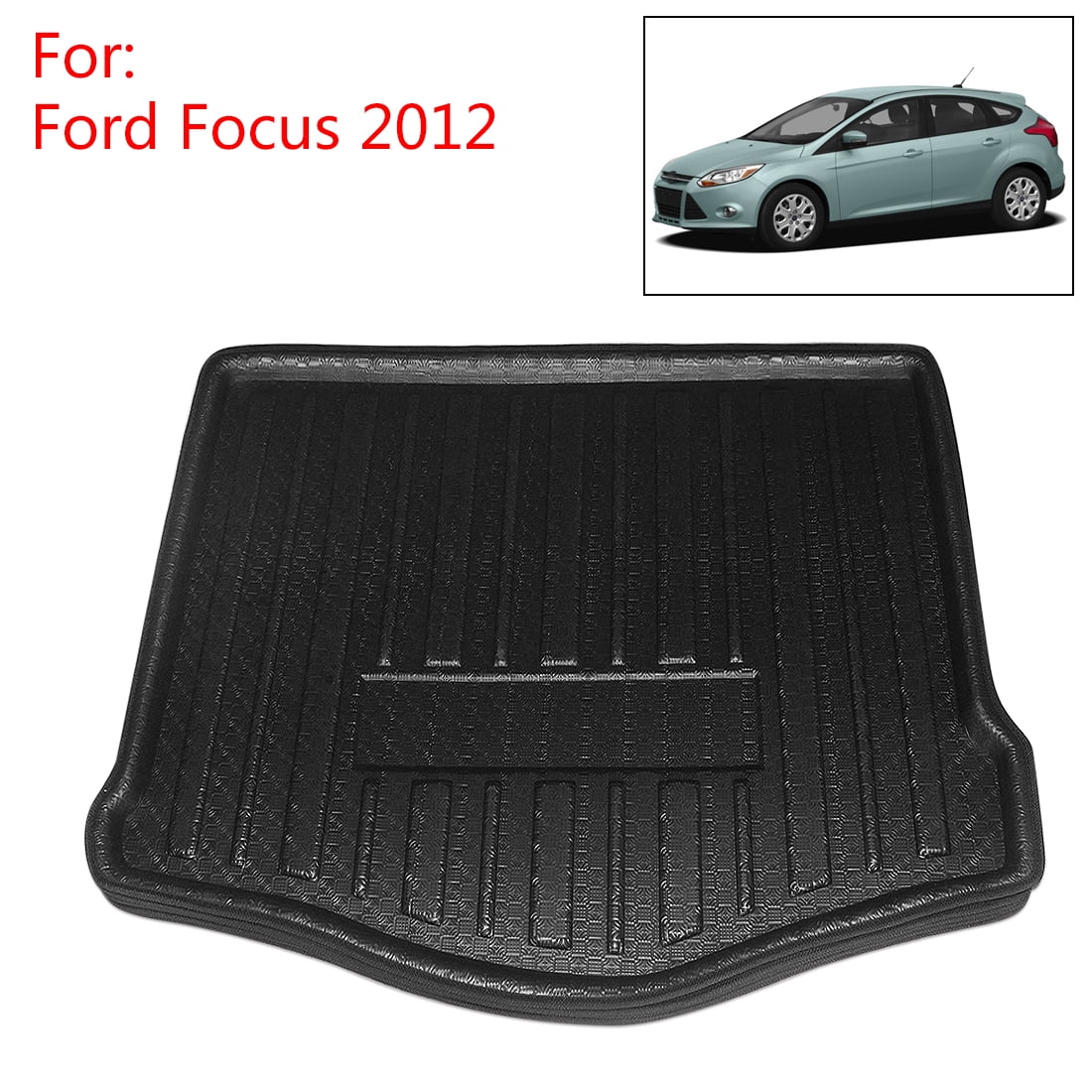 Trunk Tray Liner Cargo Floor Mat for Ford Focus Hatchback 20052012