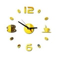 thumbnail image 1 of 3D DIY Roman Numbers Acrylic Mirror Wall Sticker Clock Home Decor Mural Decals, 1 of 3