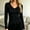 Black, variant on Odbmxy Long Sleeve T-Shirt for Women V-Neck Knit Fall Casual Slim Layering Plain Everyday Womens Top