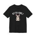 thumbnail image 3 of Cute Atta girl dog mom t shirt Boston Terrier owner dog dad unisex t-shirt, 3 of 7