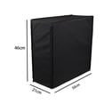 thumbnail image 2 of Shisuyan Desktop Host Dust Cover Protector Waterproof Desktop Mid-Tower Computer Host Full Case with Zipper Anti-Static CPU Tower PC Dust Covers Black, 2 of 8