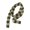 Dark Brown, variant on Women Long Scarf Color Block Striped Print Thin Long Scarf Cold Weather Scarf Neck Wrap Fashion Accessory