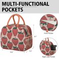 thumbnail image 6 of Obrewu Strawberry Plants Fruit Lunch Bag for Adult, Insulated, Leakproof, Oxford Cloth, 6 of 7