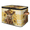 Multicolor 1, variant on ADECORIVY Fall Truck Storage Bin with Lid Fabric Pumpkin Sunflower Foldable Storage Baskets Boxes for Clothes Shelves Closet Organizer Containers with Leather Handles for Wardrobe