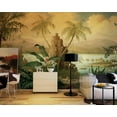 thumbnail image 3 of 3D Wallpaper Retro Tropical Rain SKU# WAL0112, 3 of 8