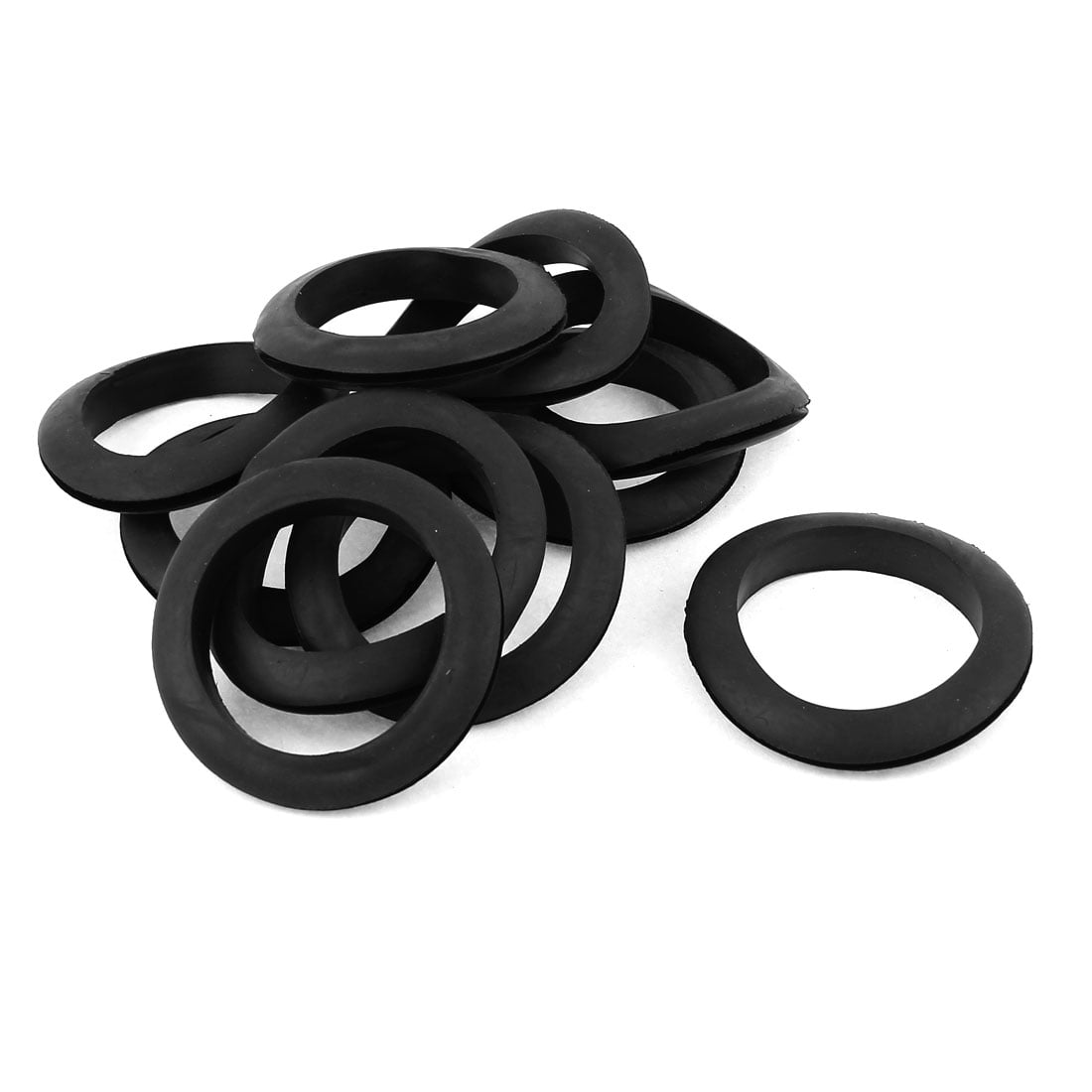 Uxcell 50mm Inner Dia. Rubber Armature Bar Wire Grommets Protector