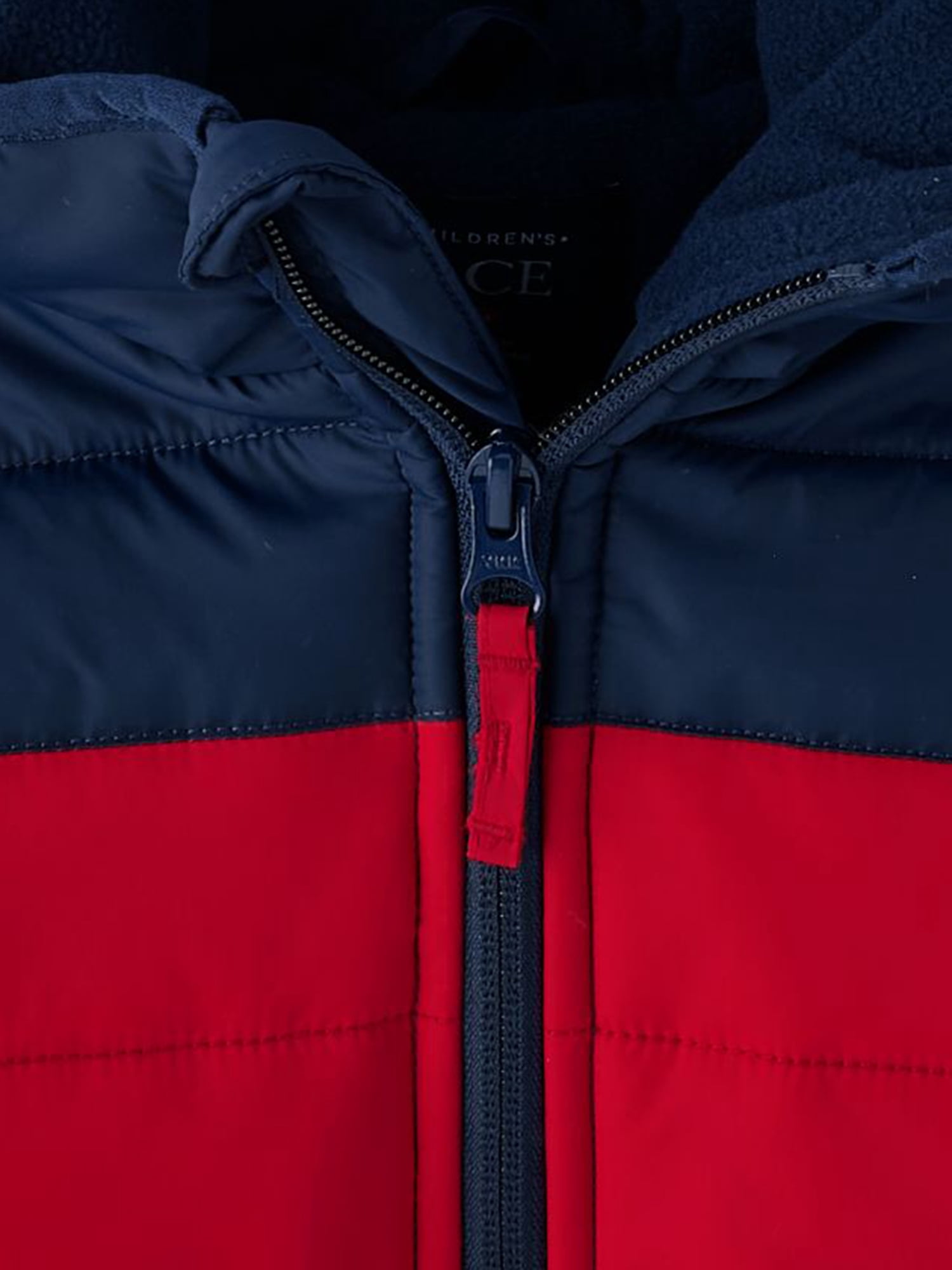 The Children's Place Baby & Toddler Boys Hooded Colorblock Puffer Jacket, Sizes 6M-5T