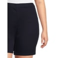 thumbnail image 3 of Just My Size Women's Plus Elastic Waist Stretch Bermuda Shorts, 3 of 6