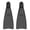 Black size S, variant on CEORPER Diving Fin Swimming Surfings Beach Water Fin Flippers Scubas Diving Shoe