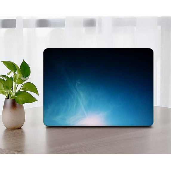 Hard Shell Case Compatible with MacBook Air 13.6 inchs 2022.0 A2681 m2 Cable Tie, Blue series A 0556