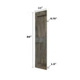 thumbnail image 4 of Islife K Style Series 24in.X 84in.Smoky Gray Finished DIY Solid Wood Sliding Barn Door Slab, 4 of 4