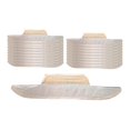 thumbnail image 3 of 20 Piezas Forro Absorbente para Gorra Protector de Sudor para Sombrero Almohadillas Autoadhesivas de Tela No Tejida para Gorras Deportivas Adecuado Pa Amarillo, 3 of 8