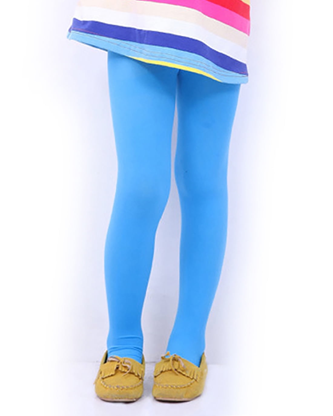 light blue girls tights