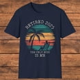 thumbnail image 2 of Retired 2025 Sunset Beach T-Shirt - Funny Retirement Gift, 2 of 2