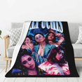 thumbnail image 2 of Kali Actress Uchis Flannel Blanket Air Conditioning Blanket Nap Blanket Sofa Throw Blanket Throw Blankets 60"X50", 2 of 6