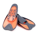 thumbnail image 3 of Fins Kids Short Light Swim Fins Flippers for Swimming Snorkeling Training, 3 of 7