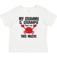 thumbnail image 3 of Inktastic My Grammy and Grampy Love Me Boys or Girls Baby T-Shirt, 3 of 5