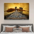 thumbnail image 4 of Thailand Elephant Sunset Canvas Poster Bedroom Decor Sports Landscape Office Room Decor Gift,Frame-style,20x30inch(50x75cm), 4 of 8