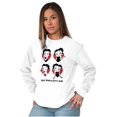 thumbnail image 3 of Betty Boop What Would She Hearts Women's Long Sleeve T Shirt Brisco Brands M, 3 of 6