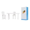 thumbnail image 1 of Doll Frige Chair Accessories, Miniature Doll Fridge Chair Set Ornament Pretend Play Game  For Kids For Kitchen, 1 of 8