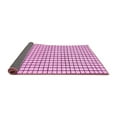 thumbnail image 2 of Ahgly Company Indoor Square Solid Pink Modern Area Rugs, 5' Square, 2 of 4