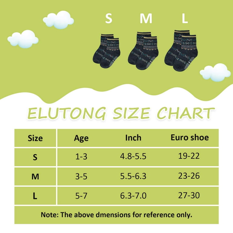 Skibeaut Boys Non-Slip Grip Crew Socks 12-Pair Pack photo 2